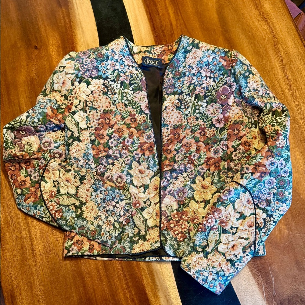 Vintage Western Floral Women's Jacket